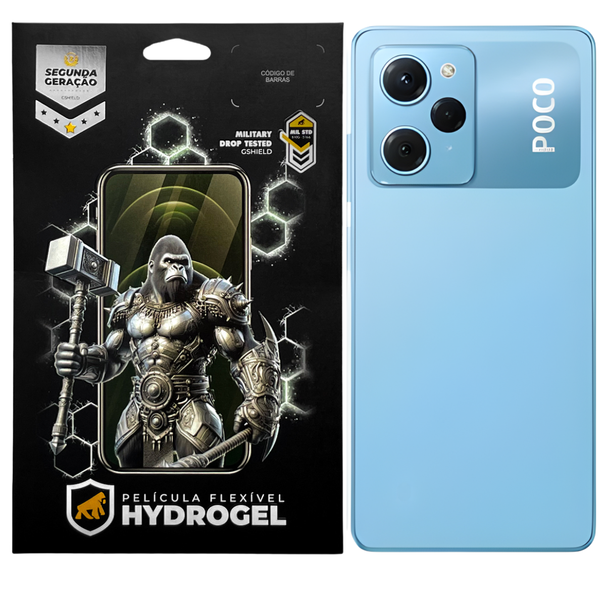 Película para Xiaomi Poco X5 Pro 5G - Traseira Hydrogel HD - Gshield