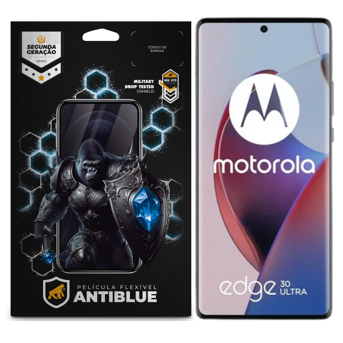 Película para Motorola Edge 30 Ultra 5G - AntiBlue - Gshield