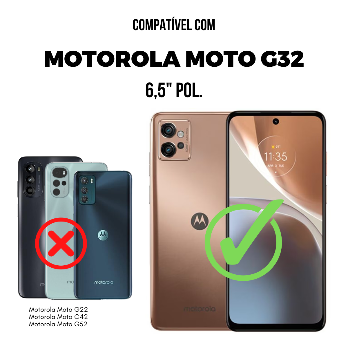 Película para Motorola Moto G32 - AntiBlue - Gshield - foto 2