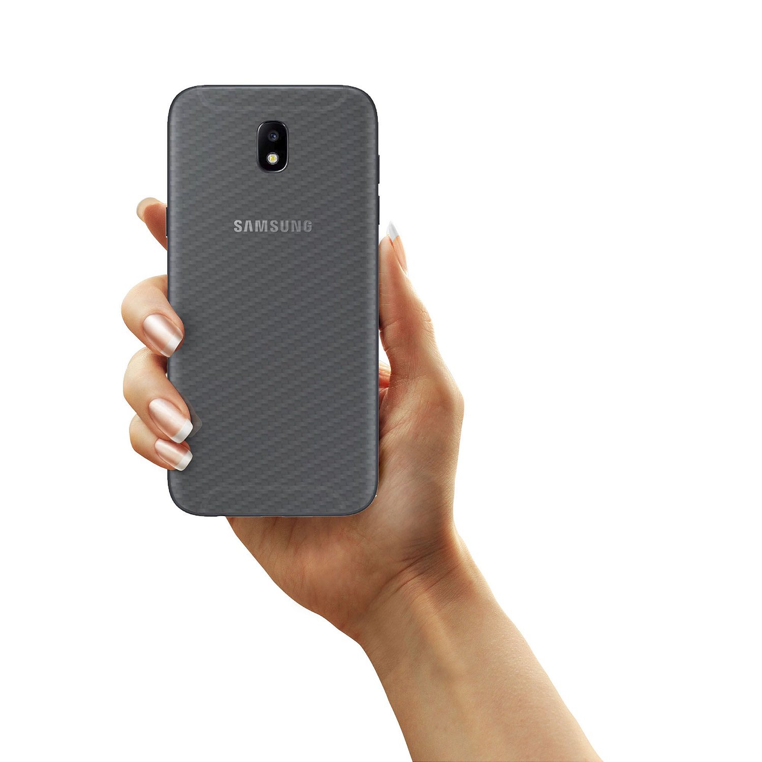 Película para Samsung Galaxy J5 Pro - Traseira de Fibra de Carbono - Gshield - foto 3
