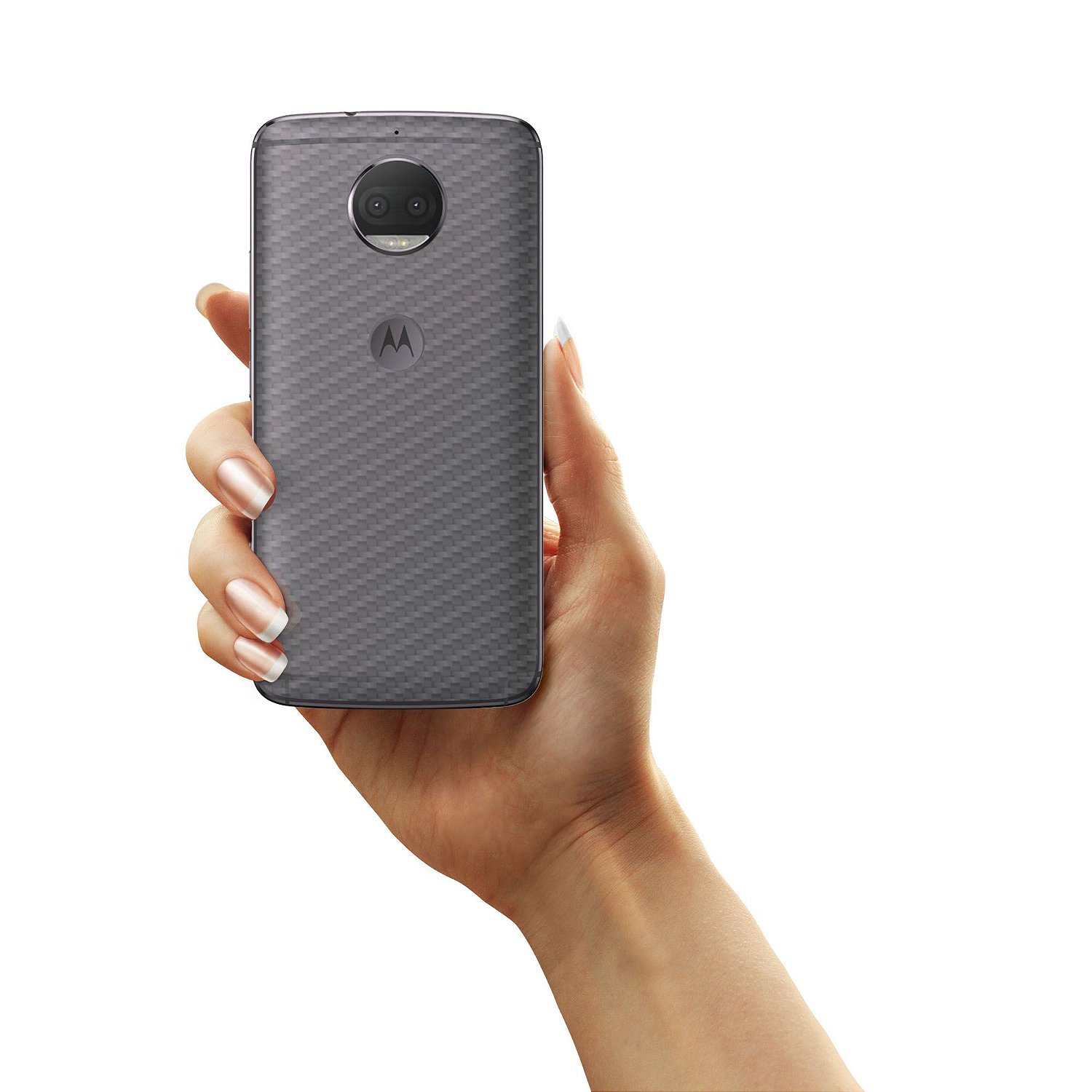 Película para Motorola Moto G5S Plus - Traseira de Fibra de Carbono - Gshield