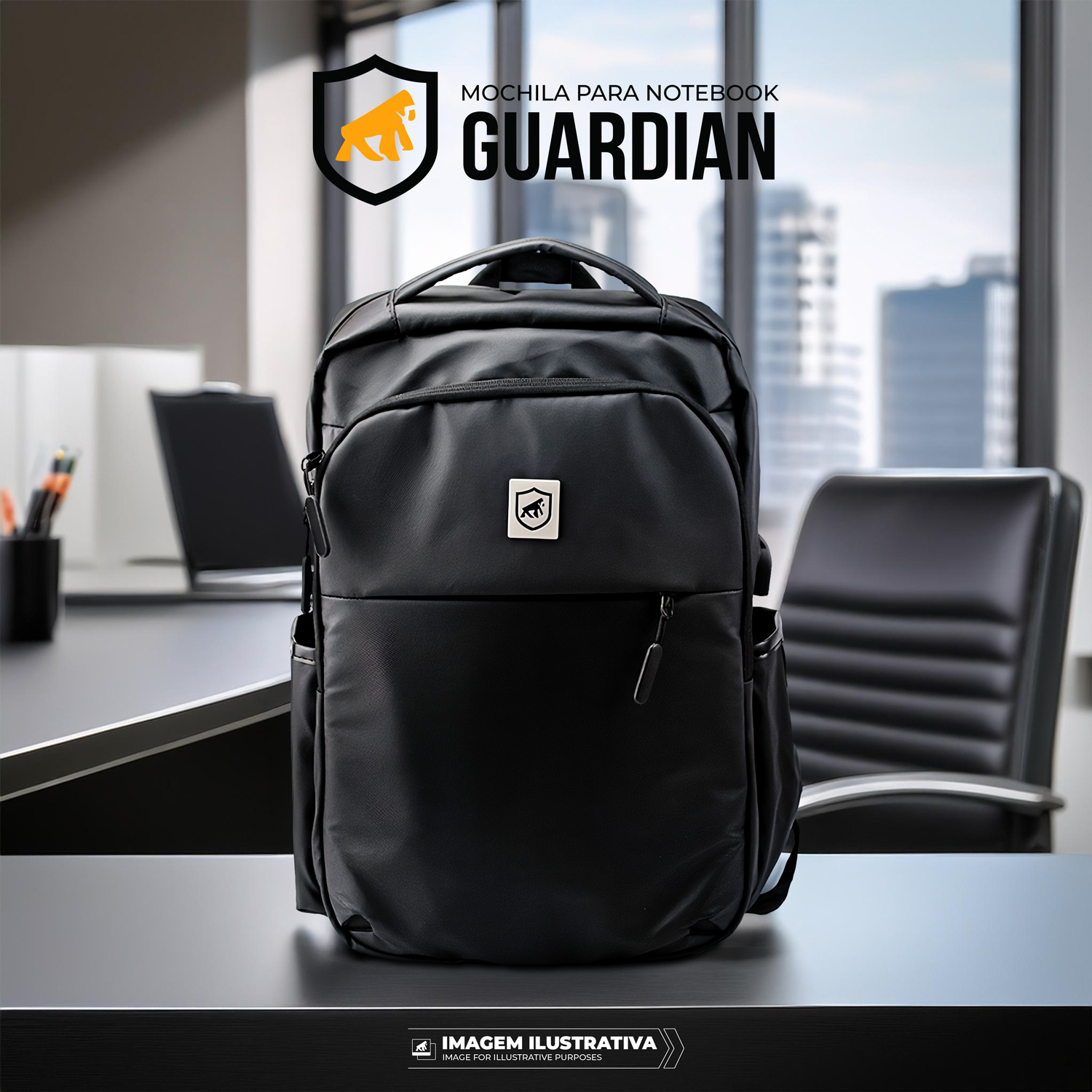 Mochila para Notebook 14'' - Guardian - Gshield