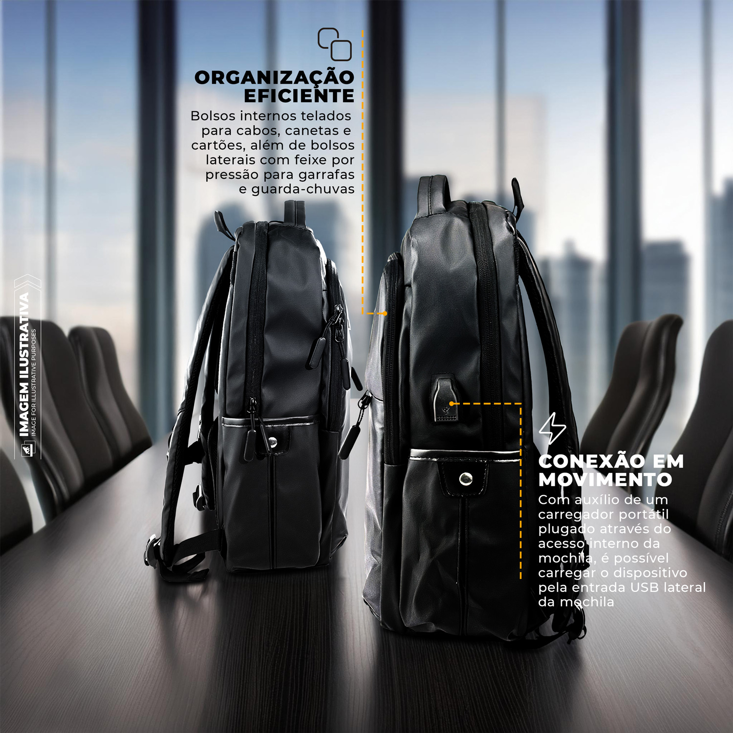 Mochila para Notebook 14'' - Guardian - Gshield