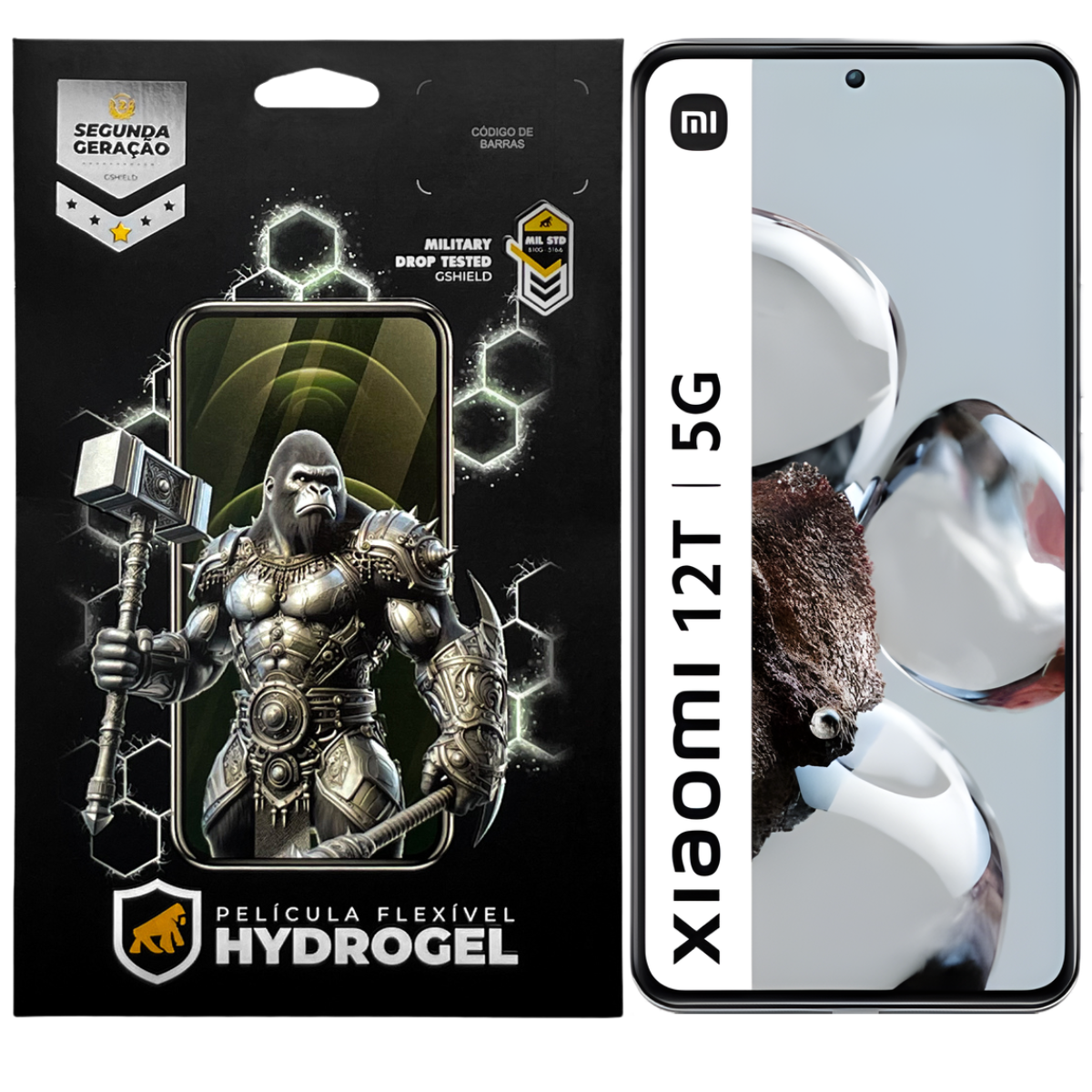 Película para Xiaomi 12T - Hydrogel Gamer Fosca - Gshield