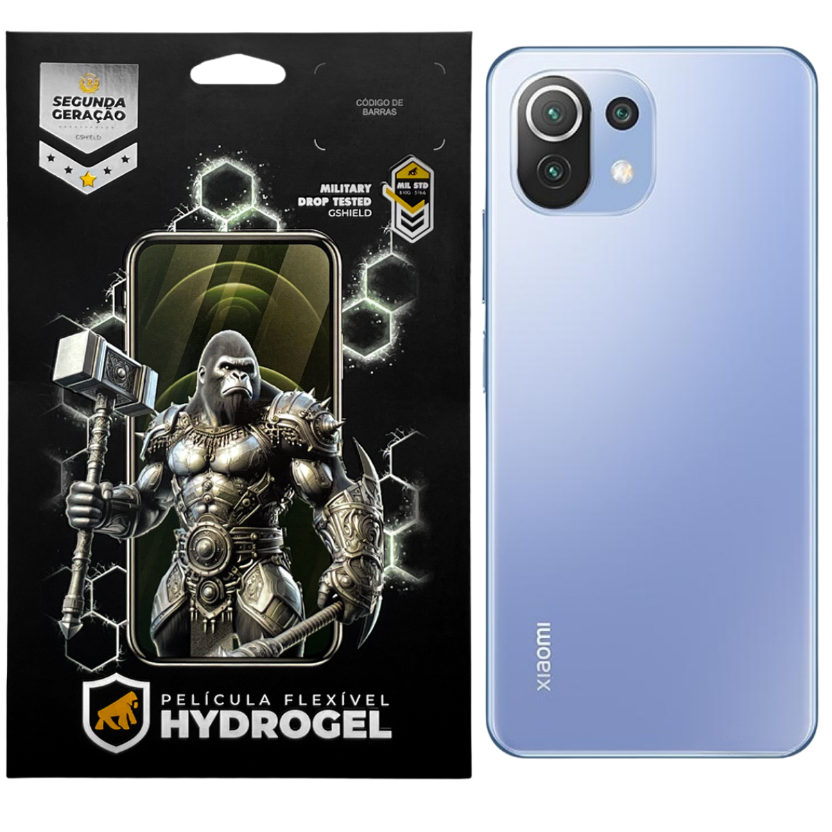 Película para Xiaomi 11 Lite 5G NE - Traseira Hydrogel HD- Gshield