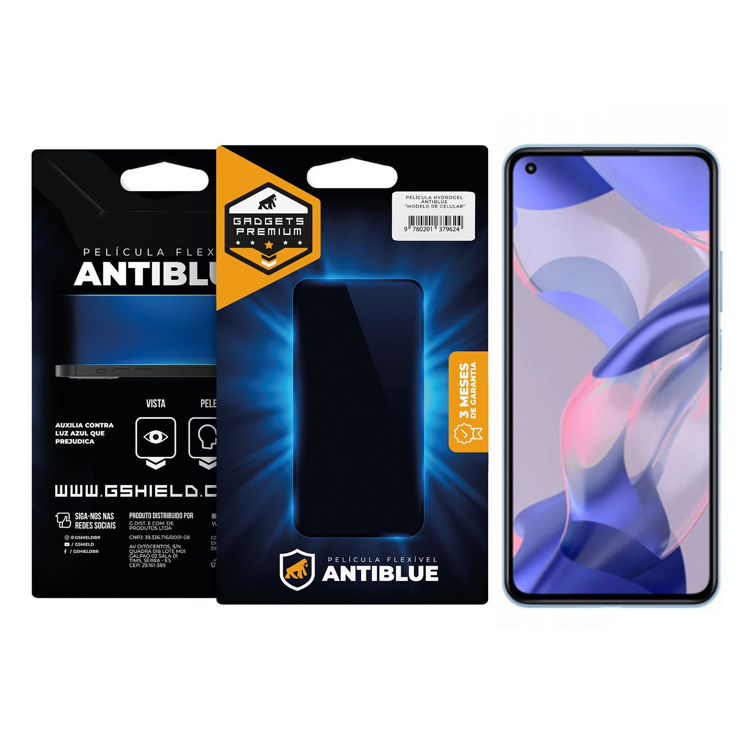 Película para Xiaomi 11 Lite 5G NE - AntiBlue - Gshield