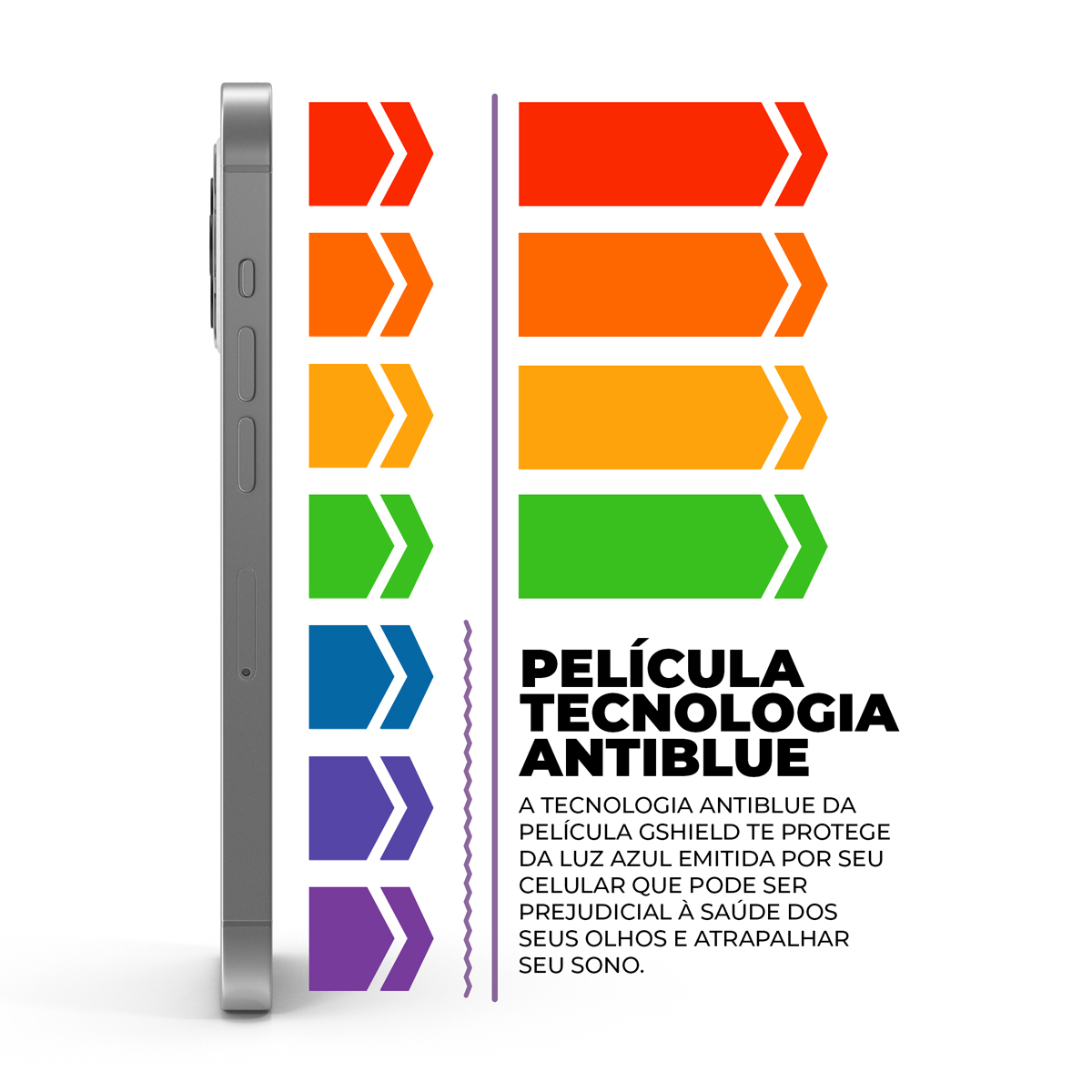 Película para Xiaomi Redmi 9C - AntiBlue - Gshield