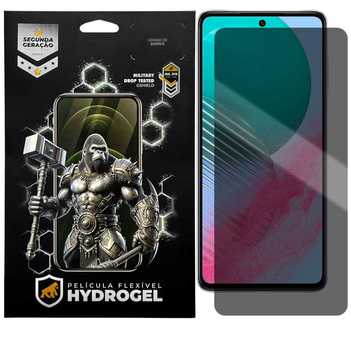 Película para Samsung Galaxy M54 5G - Privacidade Hydrogel - Gshield