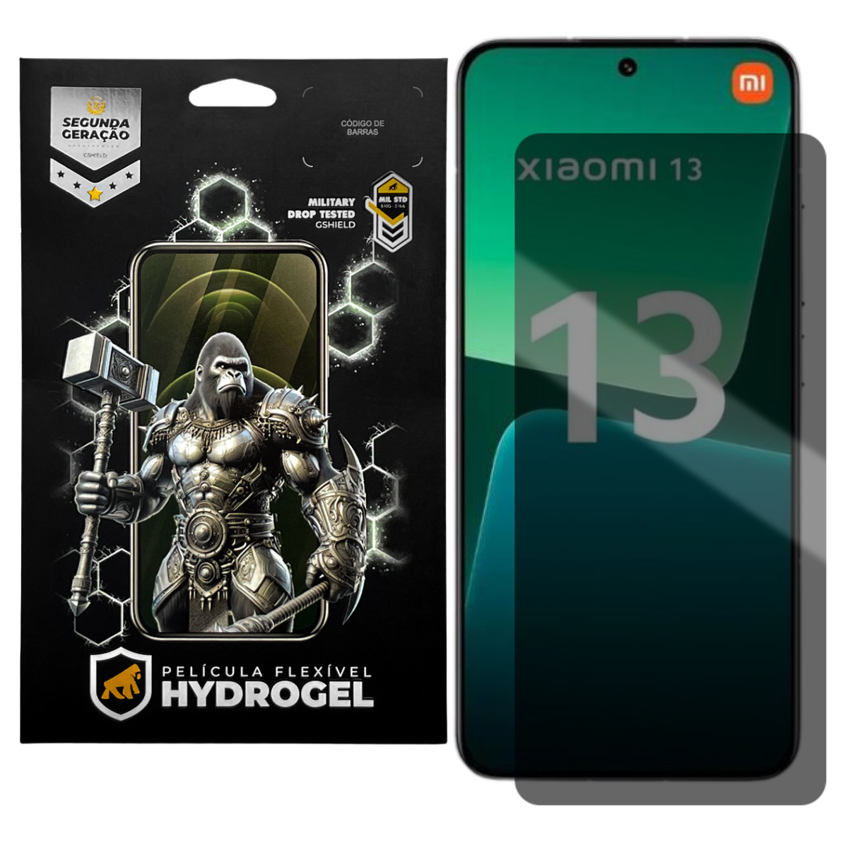 Película para Xiaomi 13 Lite - Privacidade Hydrogel - Gshield