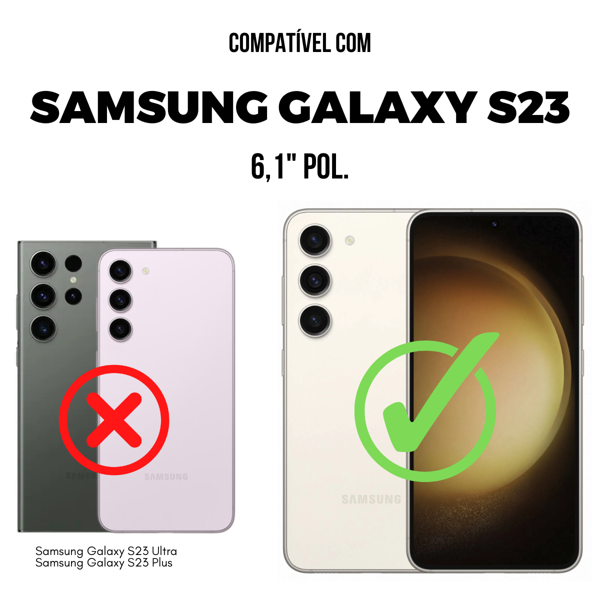 Película para Samsung Galaxy S23 - Traseira de Fibra de Carbono Preta - Gshield