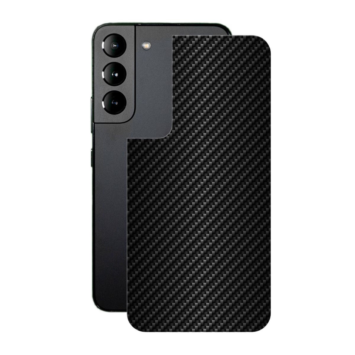 Película para Samsung Galaxy S22 - Traseira de Fibra de Carbono Preta - Gshield