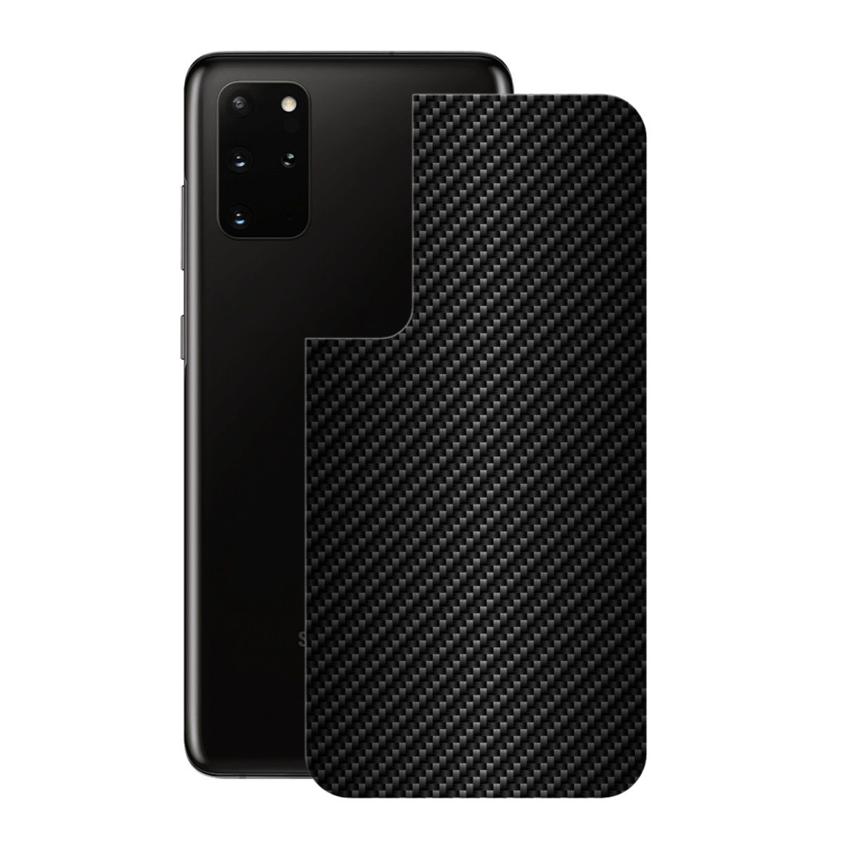 Película para Samsung Galaxy S20 - Traseira de Fibra de Carbono Preta - Gshield