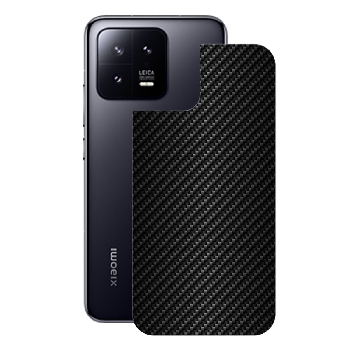 Película para Xiaomi 13 Pro 5G - Traseira de Fibra de Carbono Preta - Gshield