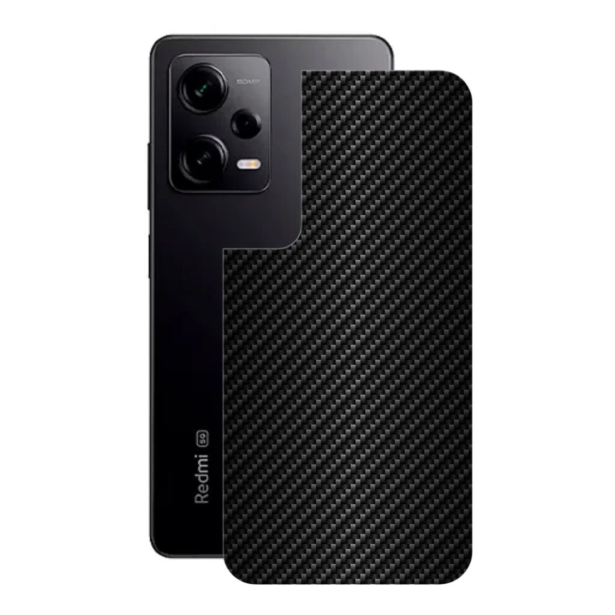 Película para Xiaomi Redmi Note 12 Pro Plus 5G - Traseira de Fibra de Carbono Preta - Gshield