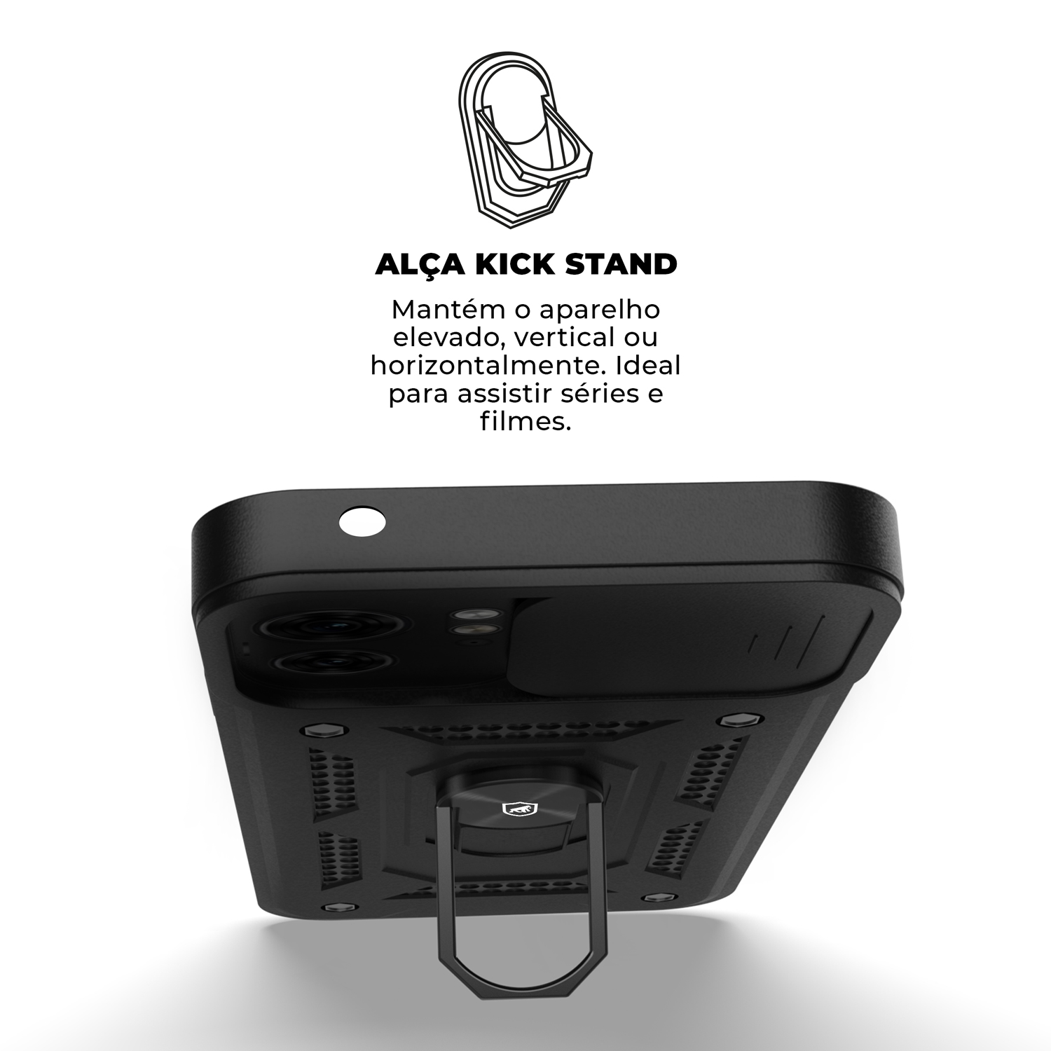 Capa para Motorola Moto Edge 40 - Dinamic Cam Protection - Gshield