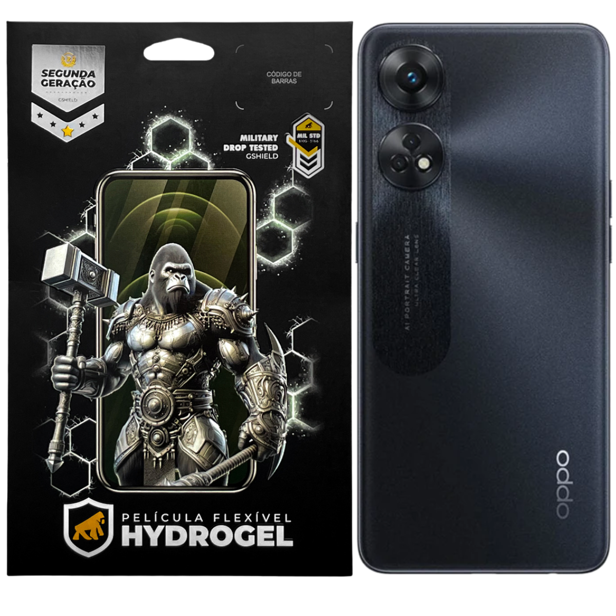 Película para Oppo Reno 8T 5G - Traseira Hydrogel HD- Gshield