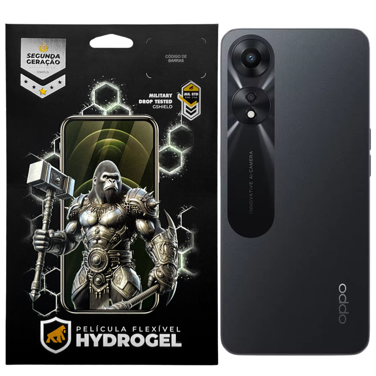 Película para Oppo A78 5G - Traseira Hydrogel HD - Gshield