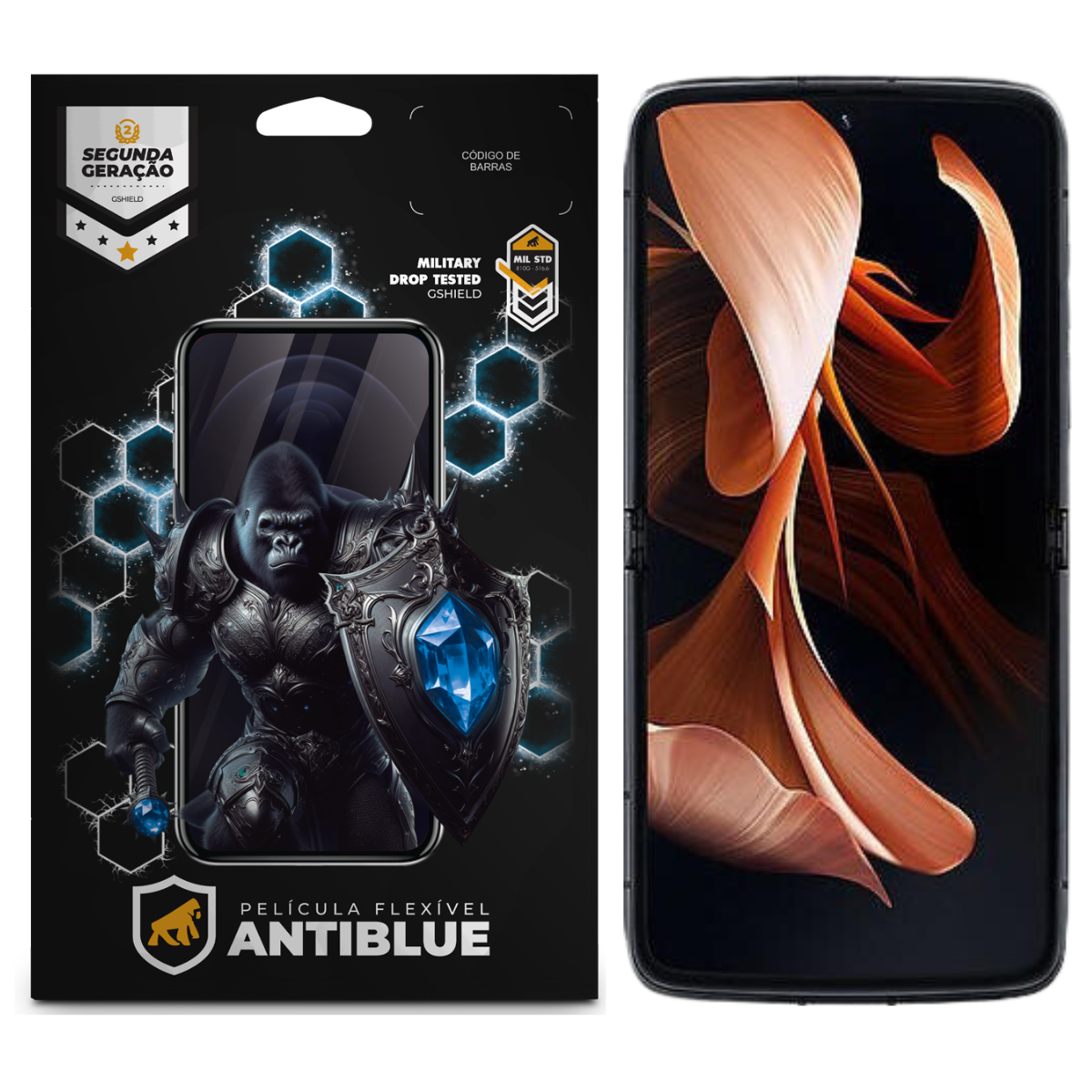 Película para Motorola Razr 2022 - AntiBlue - Gshield