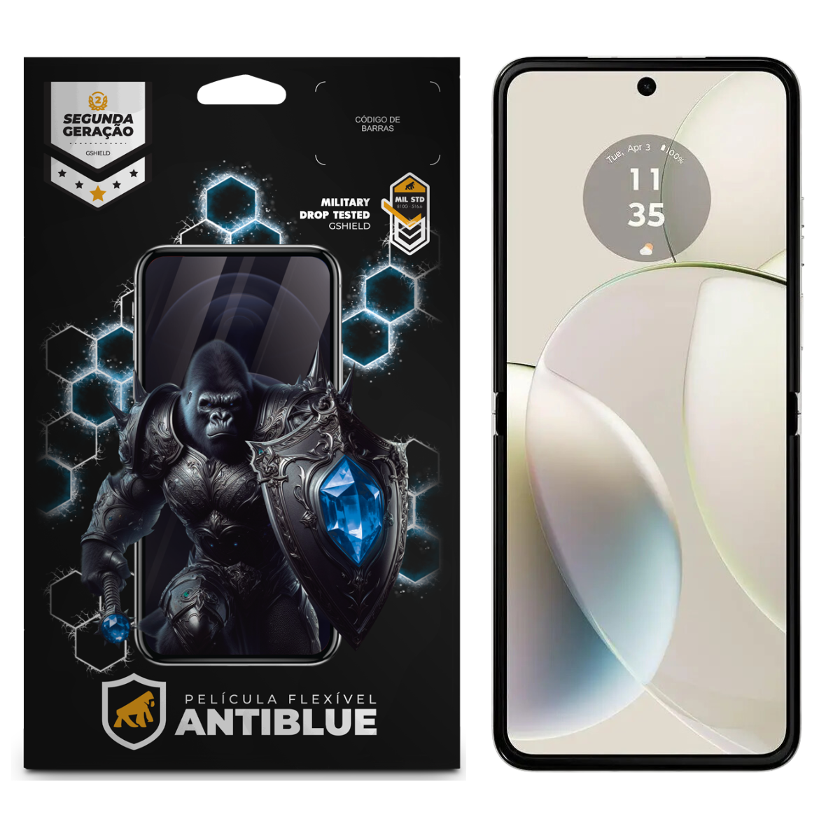 Película para Motorola Razr 40 5G - AntiBlue - Gshield