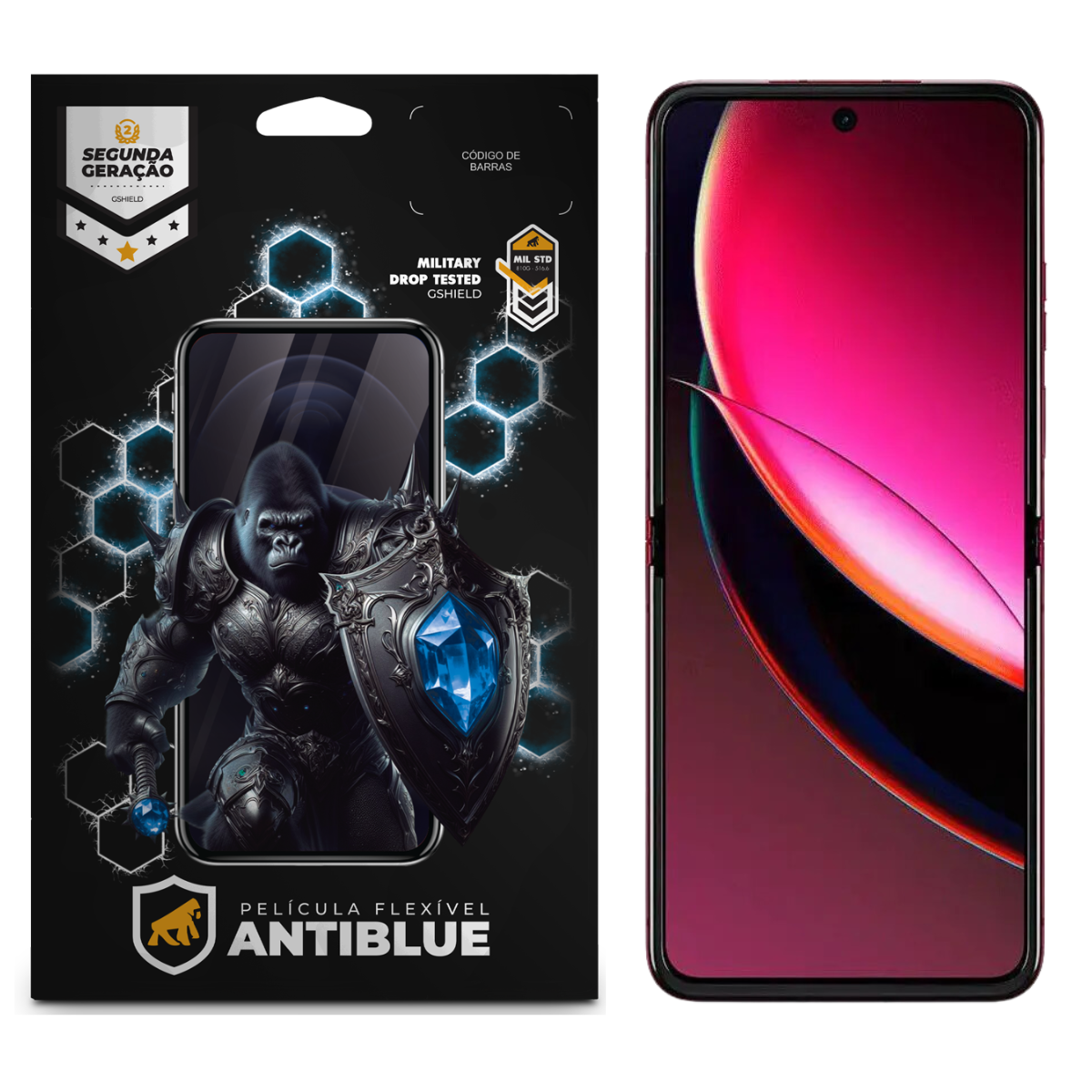 Película para Motorola Razr 40 Ultra 5G - AntiBlue - Gshield