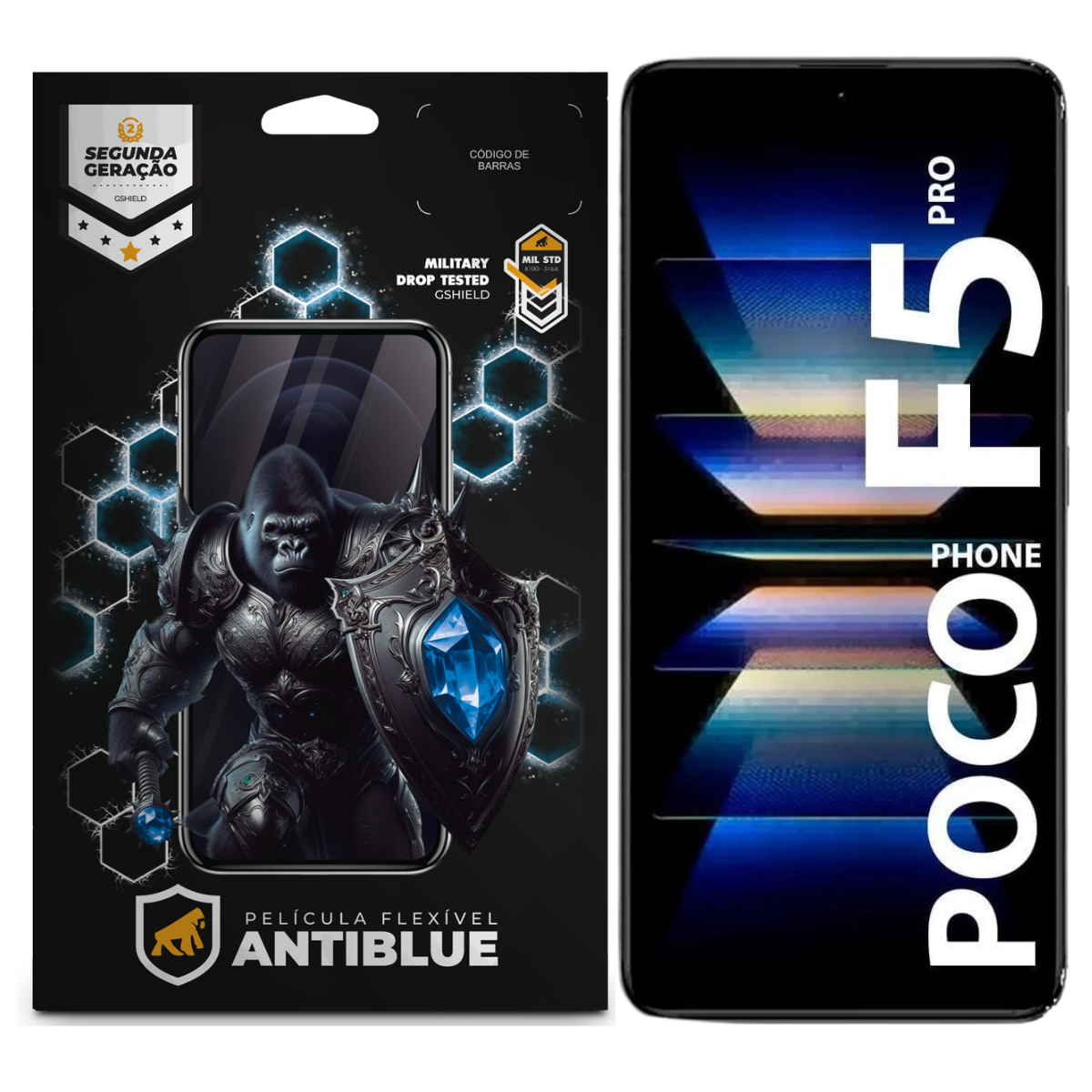 Película para Xiaomi Poco F5 Pro - AntiBlue - Gshield
