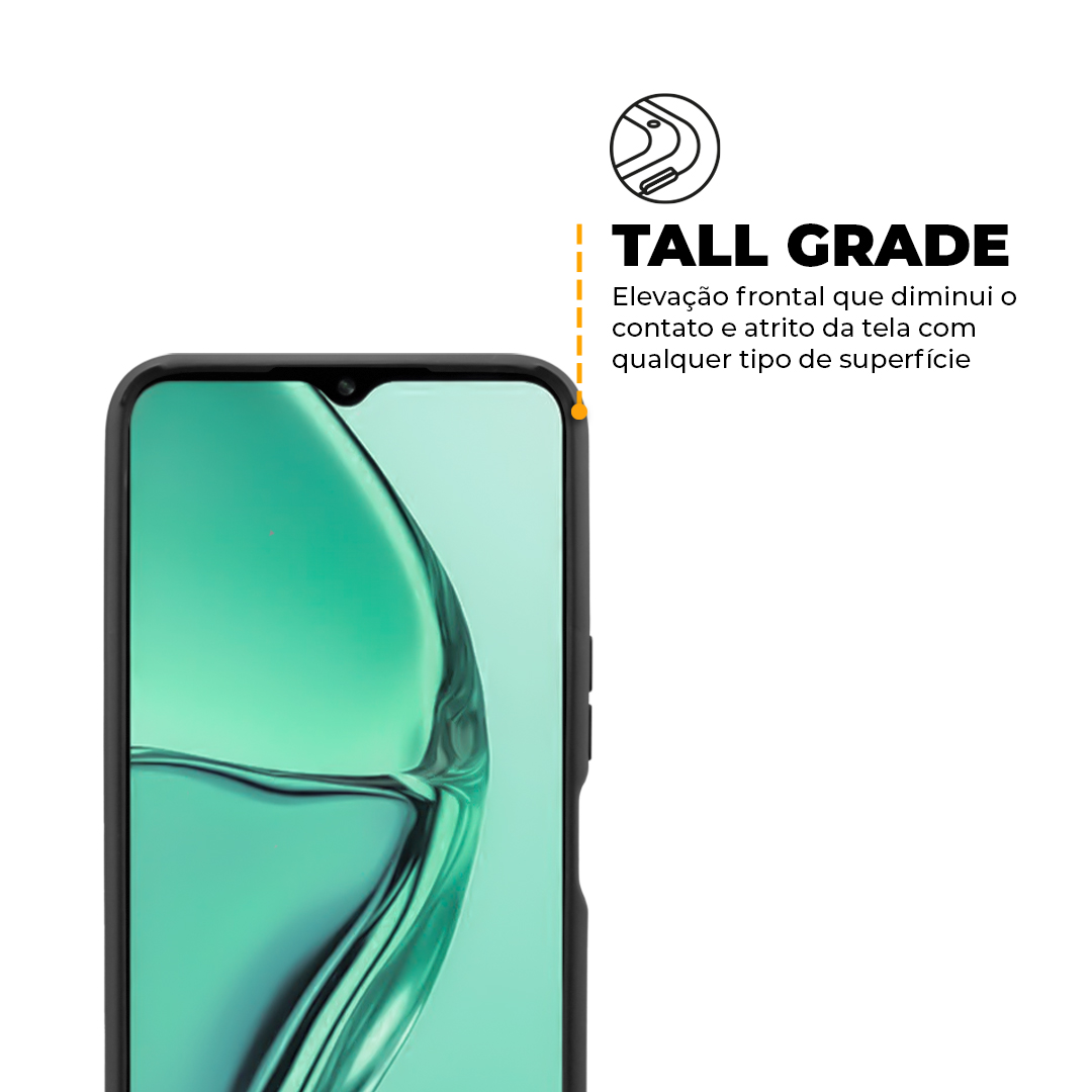 Capa para Infinix Hot 20i - Symetric Preta - Gshield