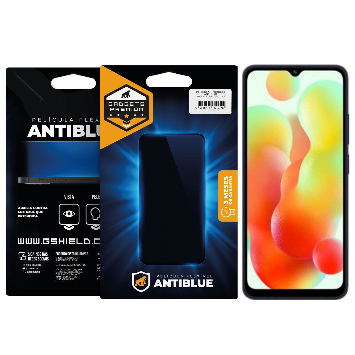 Película para Xiaomi Redmi 12C - AntiBlue - Gshield
