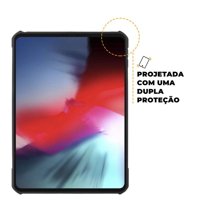 Kit Capa Dual Shock X e Caneta Dinamic para iPad Pro 11 - Gshield