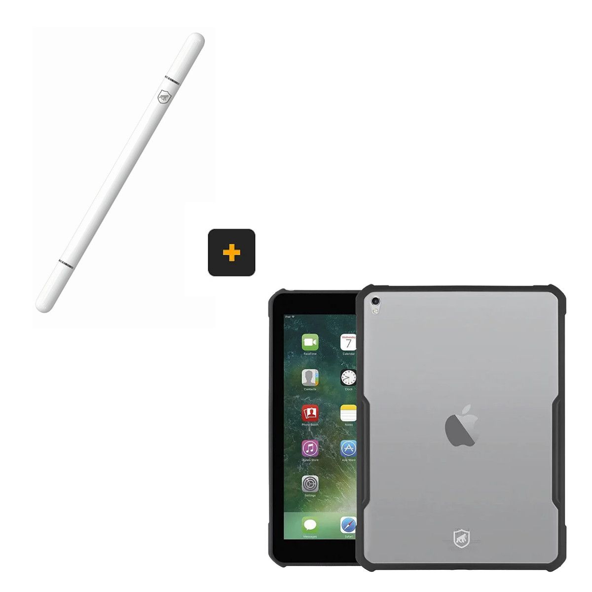 Kit Capa Dual Shock X e Caneta Dinamic para iPad Pro 9.7 - Gshield
