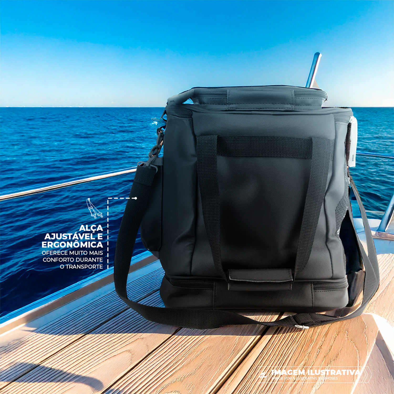 Bolsa / Maleta de Pesca - Hybrid - Gshield - foto 4