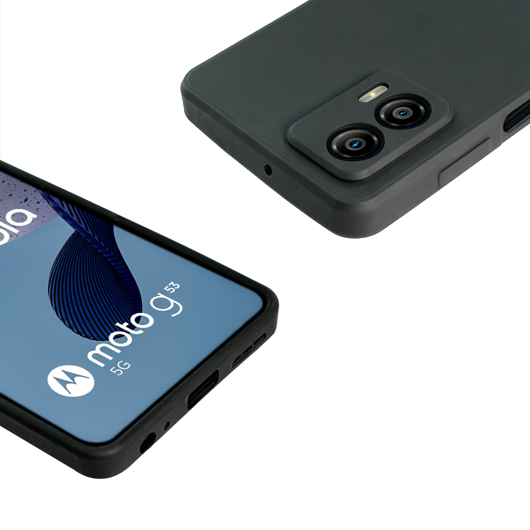 Capa para Motorola Moto G53 5G - Silicon Veloz - Gshield