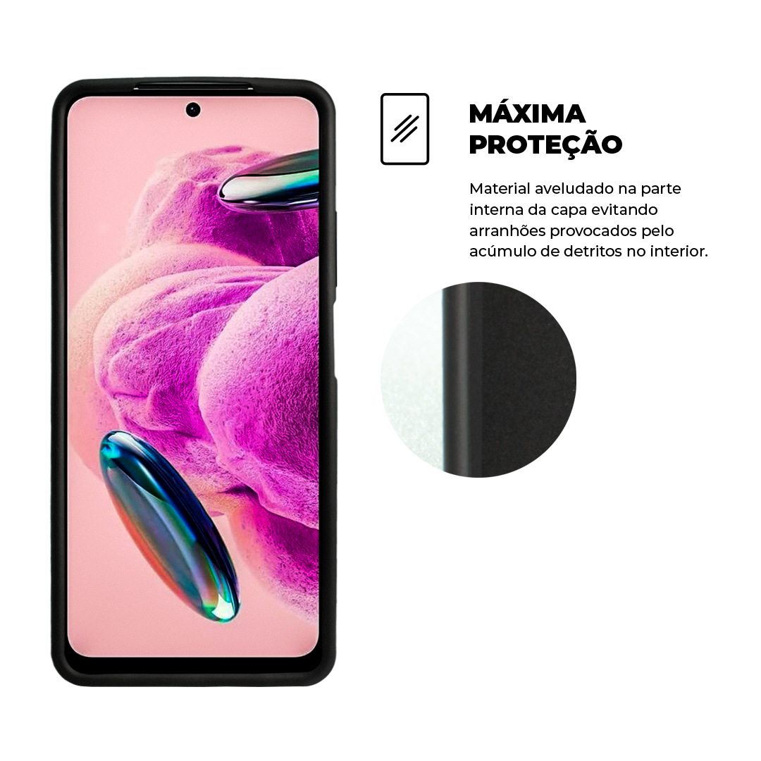 Capa para Xiaomi Redmi Note 12S - Silicon Veloz - Gshield
