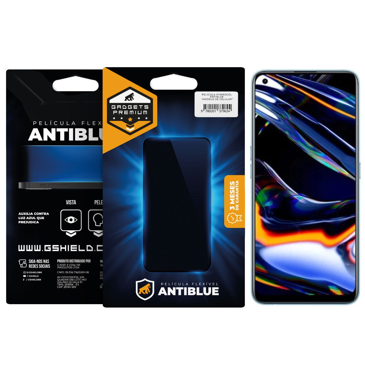 Película para Realme 7 Pro - AntiBlue - Gshield