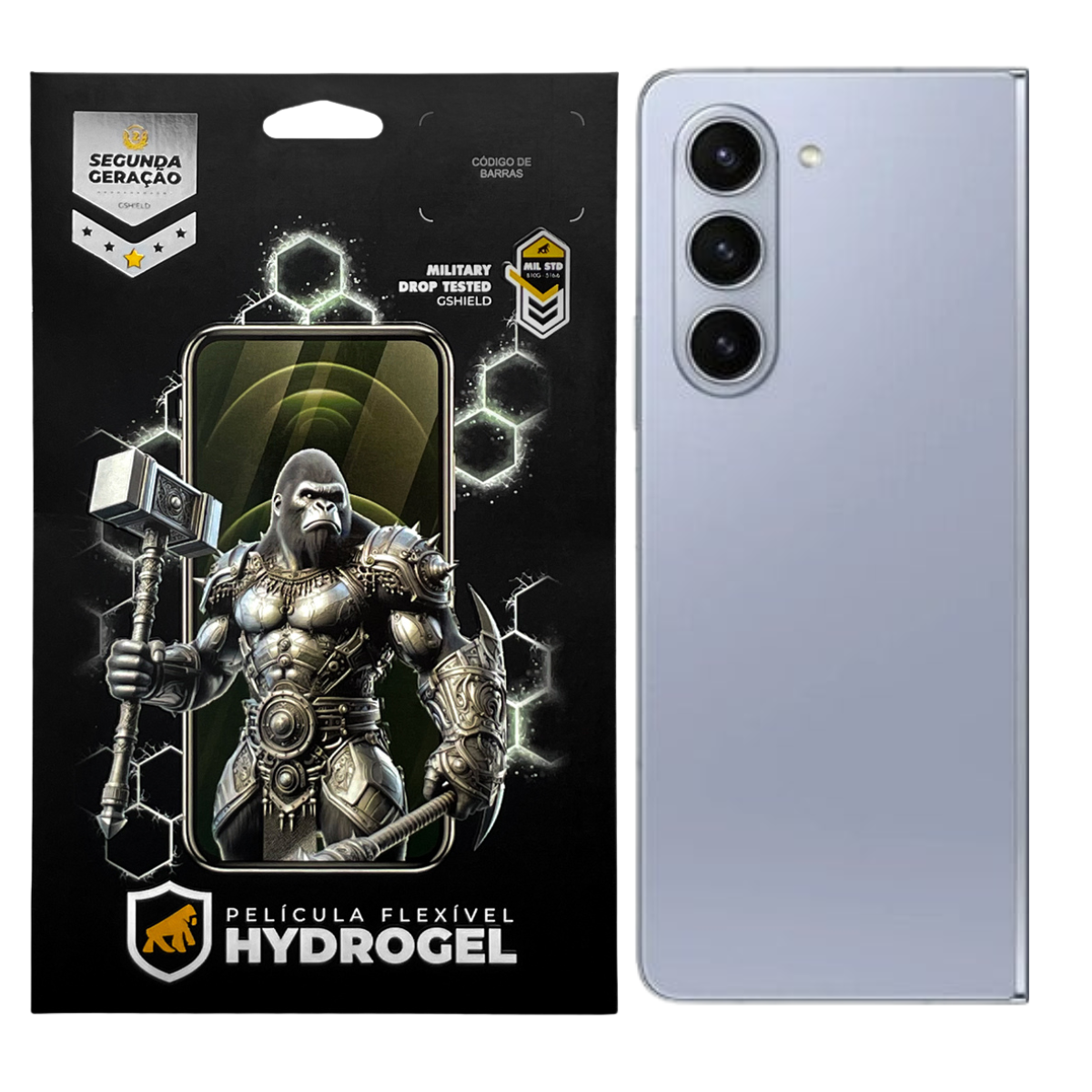 Película para Samsung Galaxy Z Fold 5 5G - Traseira Hydrogel HD- Gshield