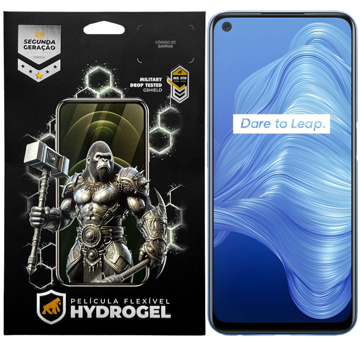 Película para Realme 7 5G - Hydrogel Gamer Fosca - Gshield