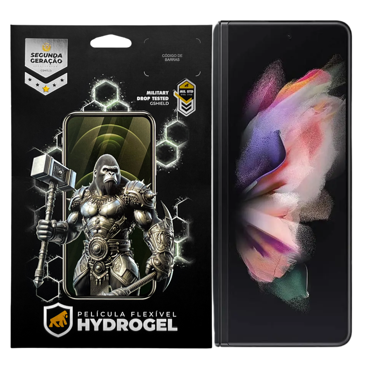 Película para Samsung Galaxy Z Fold 3  5G - Hydrogel Gamer Fosca - Gshield