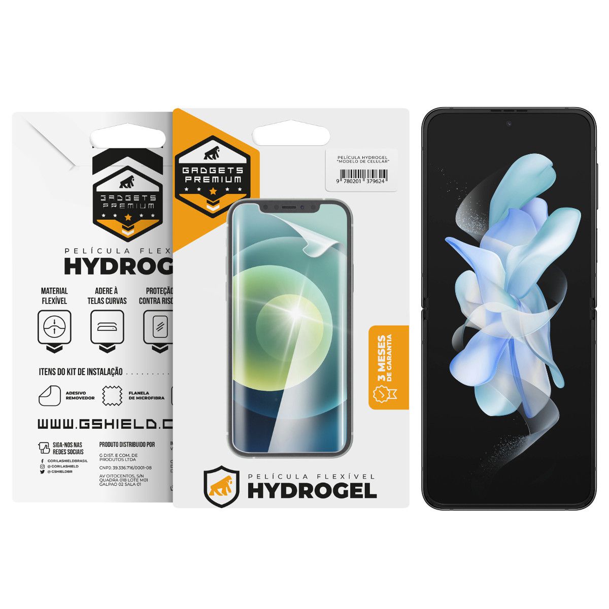 Película para Samsung Galaxy Z Flip 4 5G - Privacidade Hydrogel - Gshield