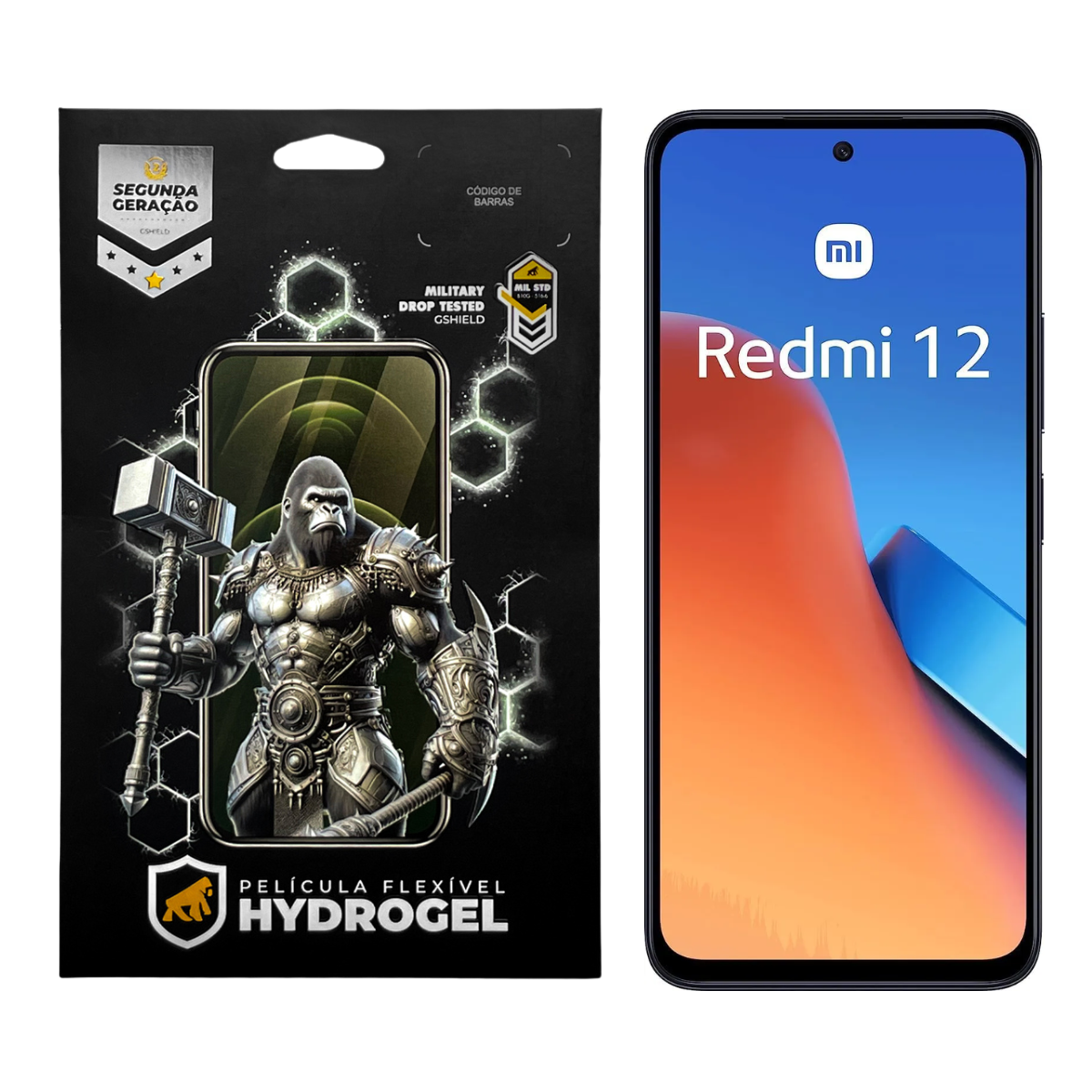 Película para Xiaomi Redmi 12 - Hydrogel HD - Gshield