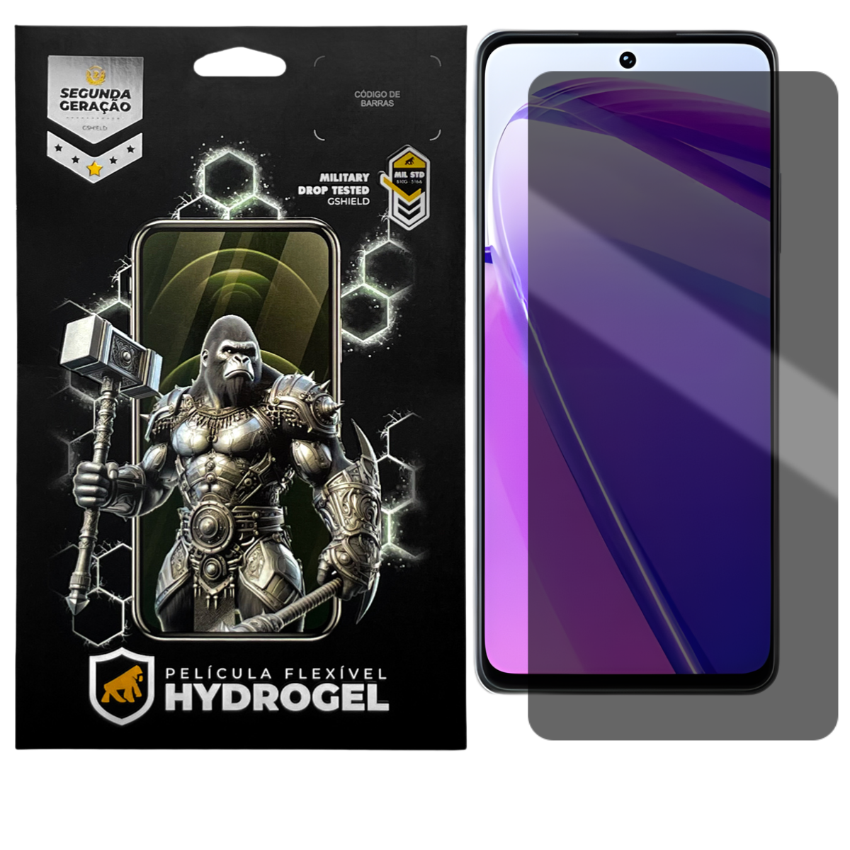 Película para Realme C55 - Privacidade Hydrogel - Gshield
