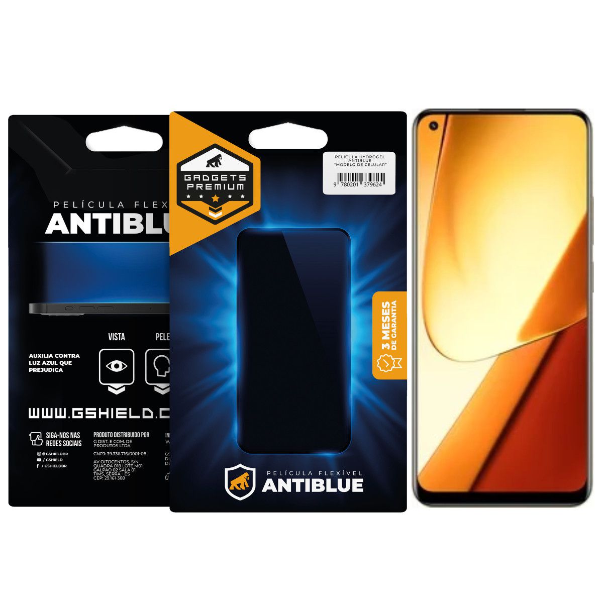 Película para Realme 11 - AntiBlue - Gshield