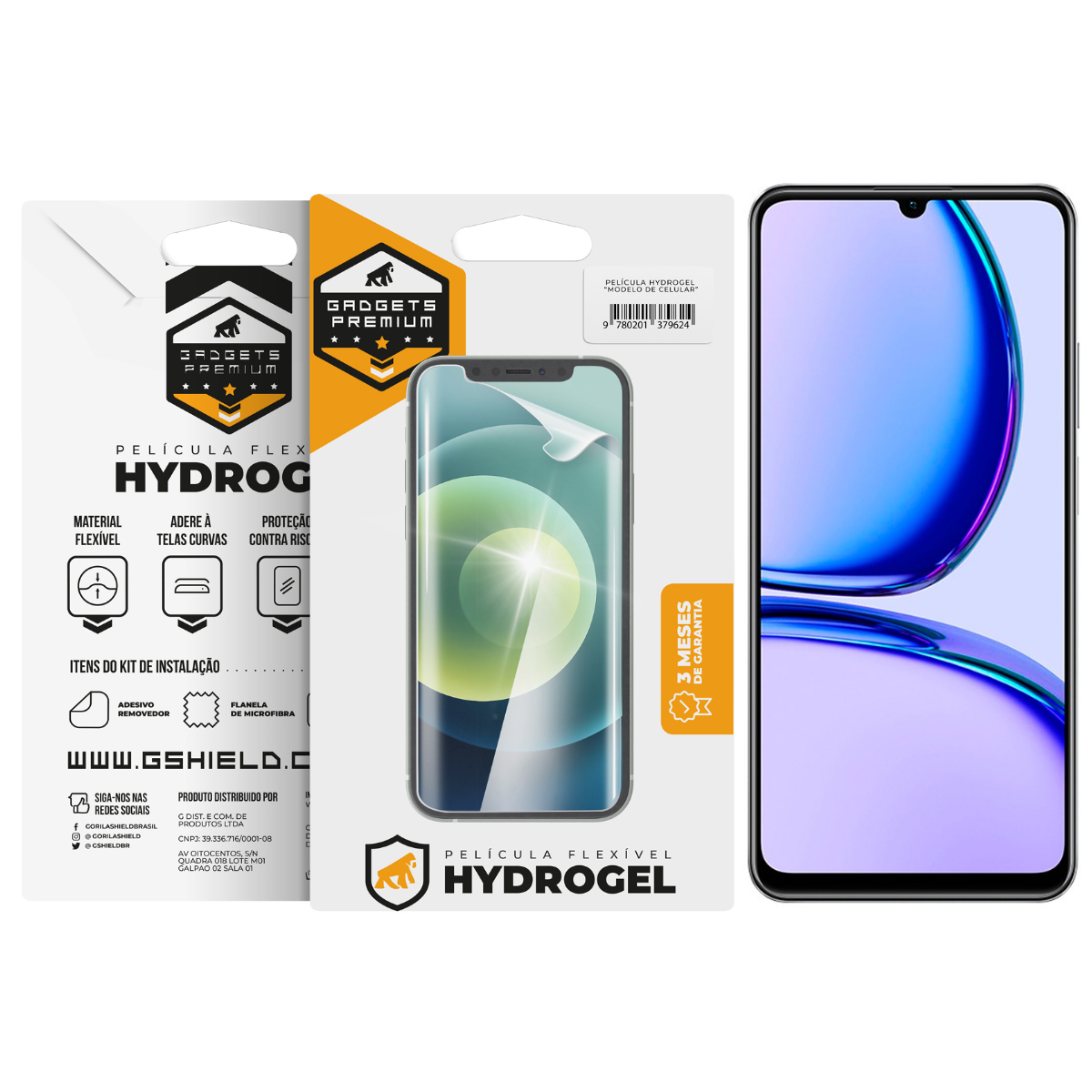 Película para Realme C53 - Hydrogel HD - Gshield