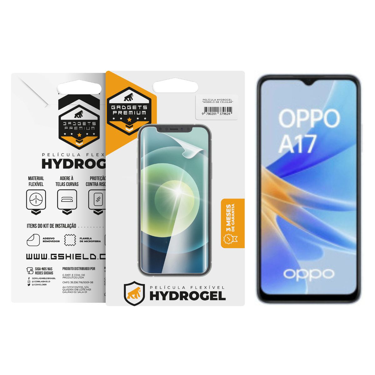 Película para Oppo A17 - Hydrogel HD - Gshield