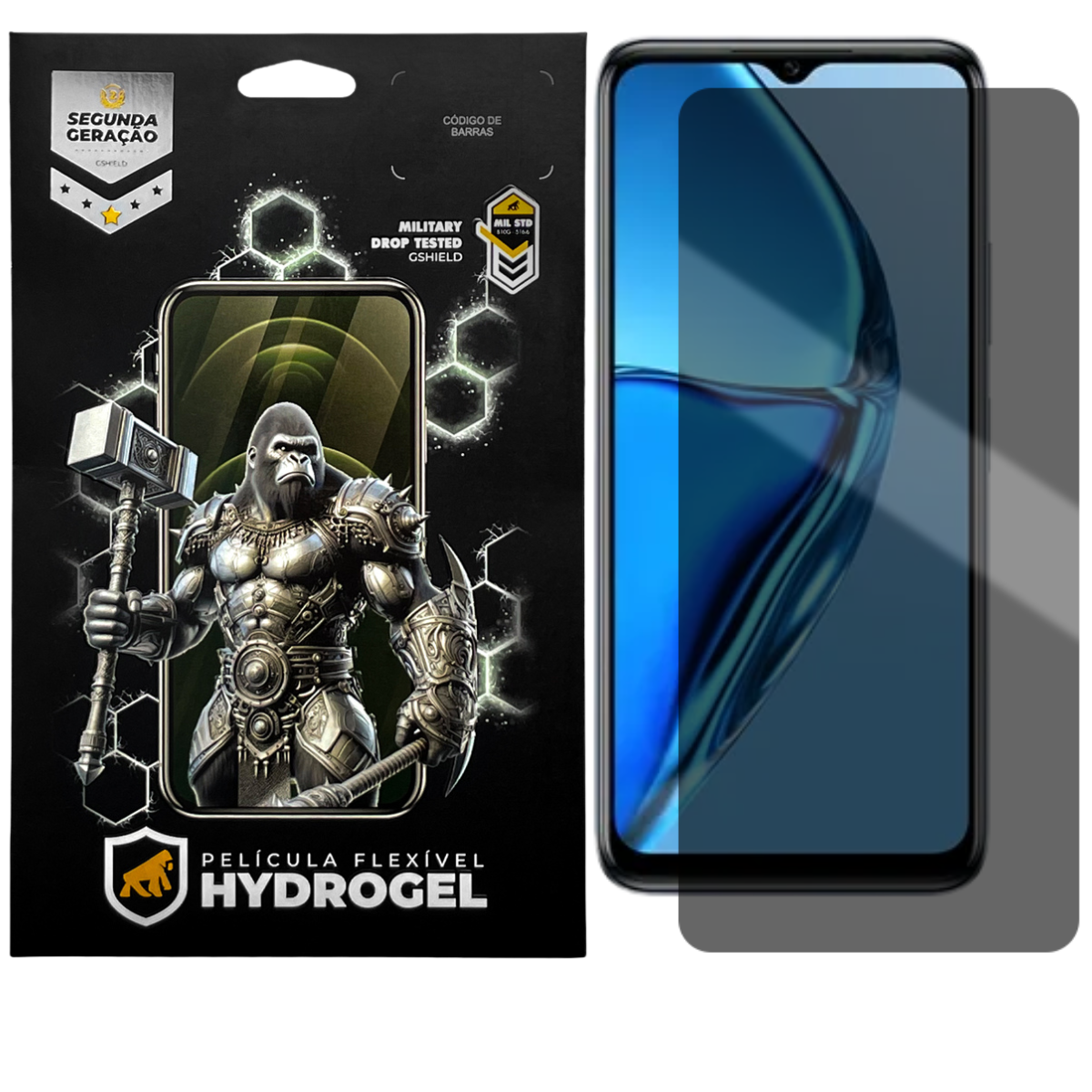 Película para Infinix Hot 20 5G - Privacidade Hydrogel - Gshield