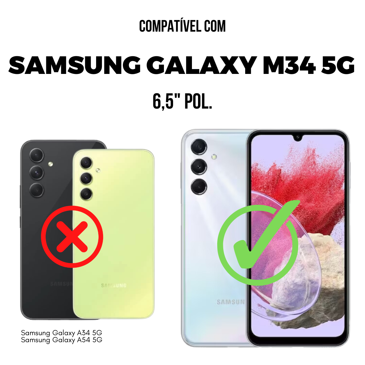 Película para Samsung Galaxy M34 5G - Hydrogel HD - Gshield