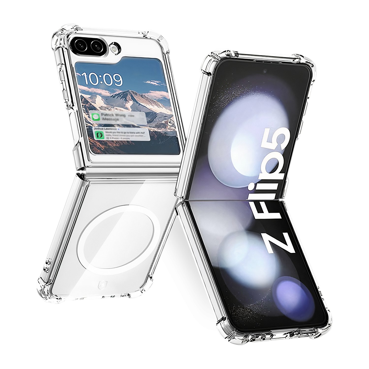 Capa para Samsung Galaxy Z Flip 5 - MagSafe Transparente - Gshield
