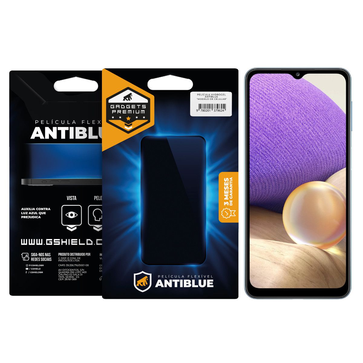Película para Samsung Galaxy A32 5G - AntiBlue - Gshield