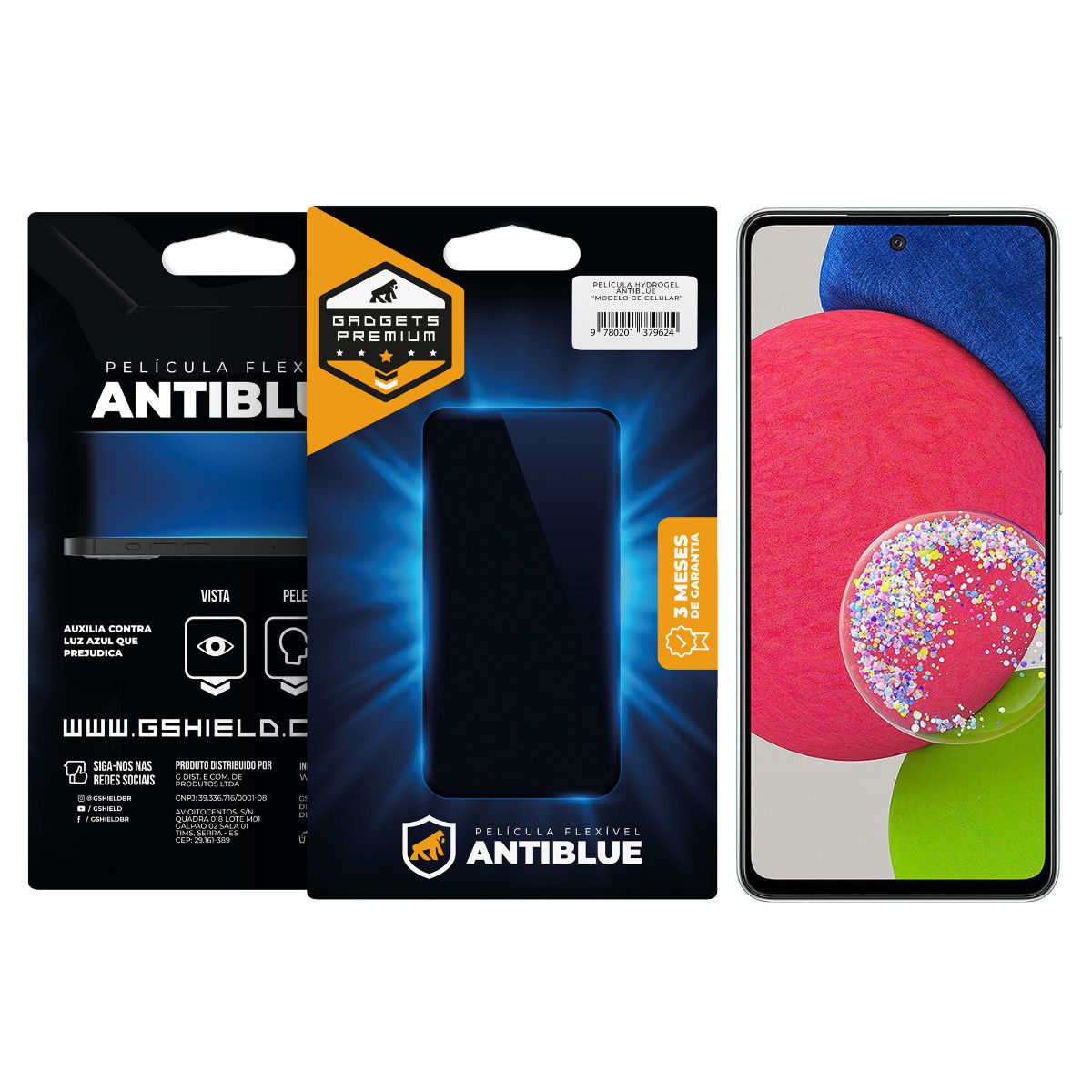 Película para Samsung Galaxy A52s - AntiBlue - Gshield