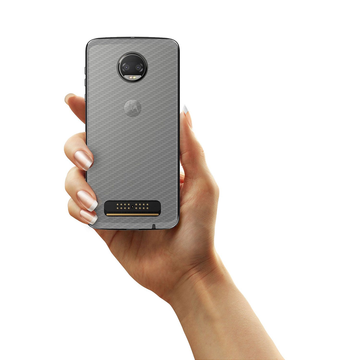 Película para Motorola Moto Z2 Force - Traseira de Fibra de Carbono - Gshield