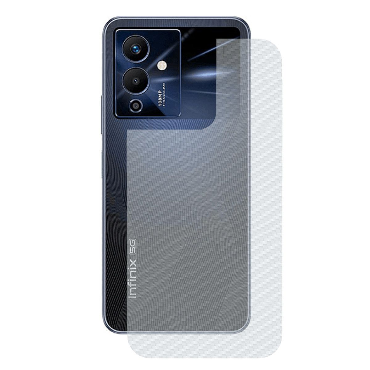 Película para Infinix Note 12 Pro 5G - Traseira de Fibra de Carbono - Gshield