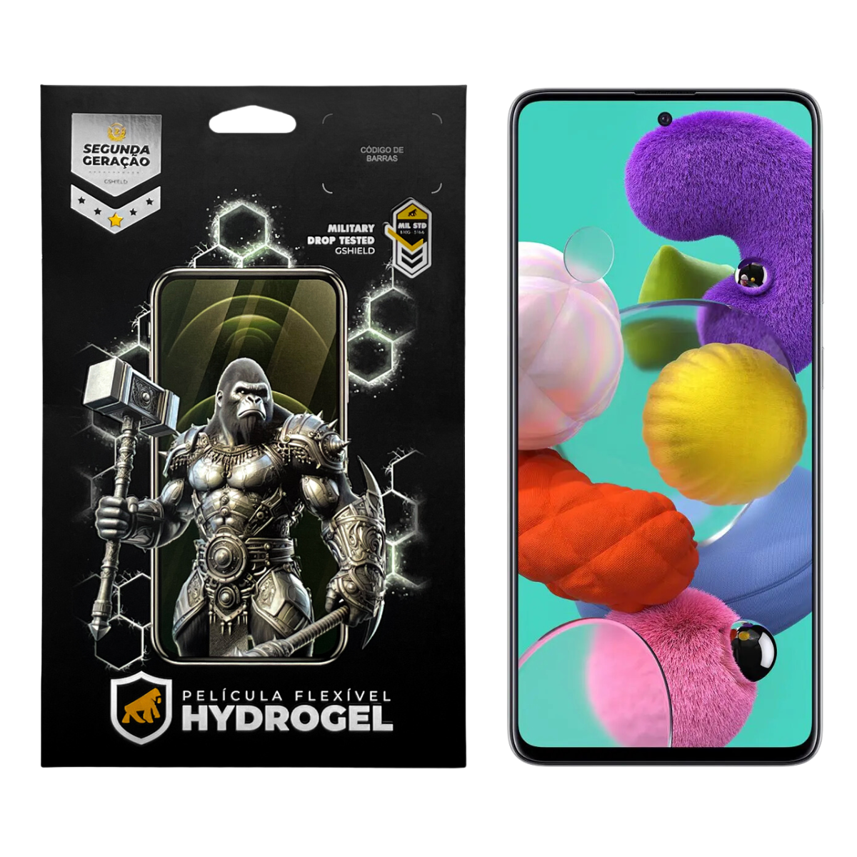 Película para Samsung Galaxy A51 - Hydrogel HD - Gshield